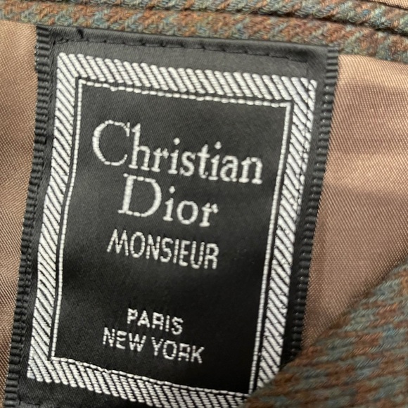 Christian Dior Suit Blazer Sz 40 Pure Wool Made in USA. Spotless! - Picture 5 of 16
